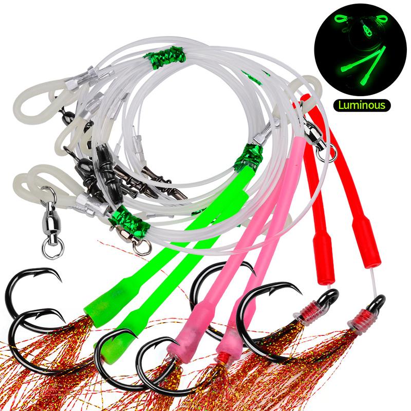 Leader Line - 2 Pezzi di Attrezzature da Pesca
